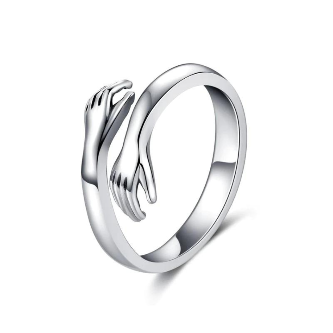 Silver Hug Ring